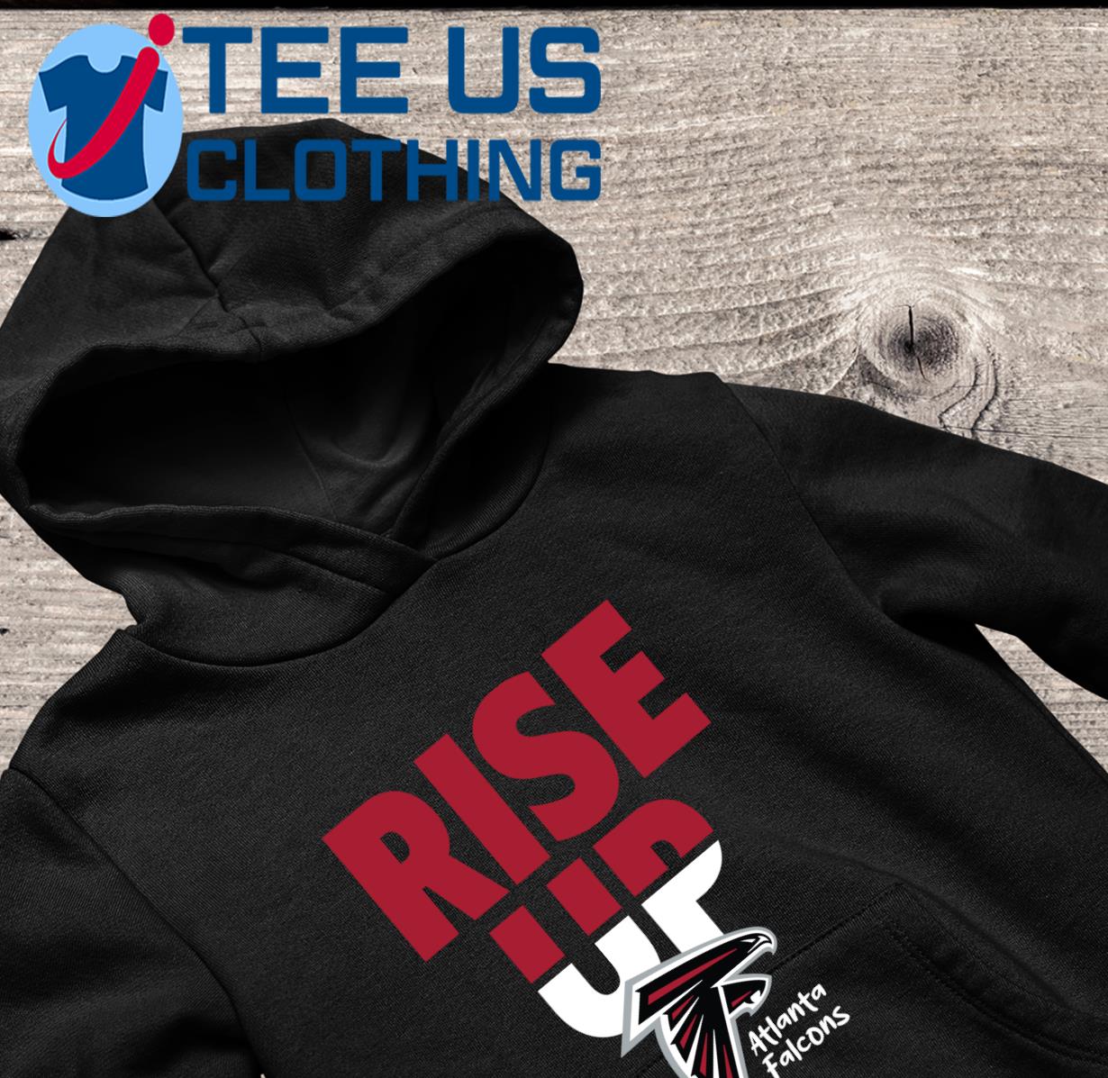 Atlanta Falcons rise up logo 2023 T-shirt, hoodie, sweater, long