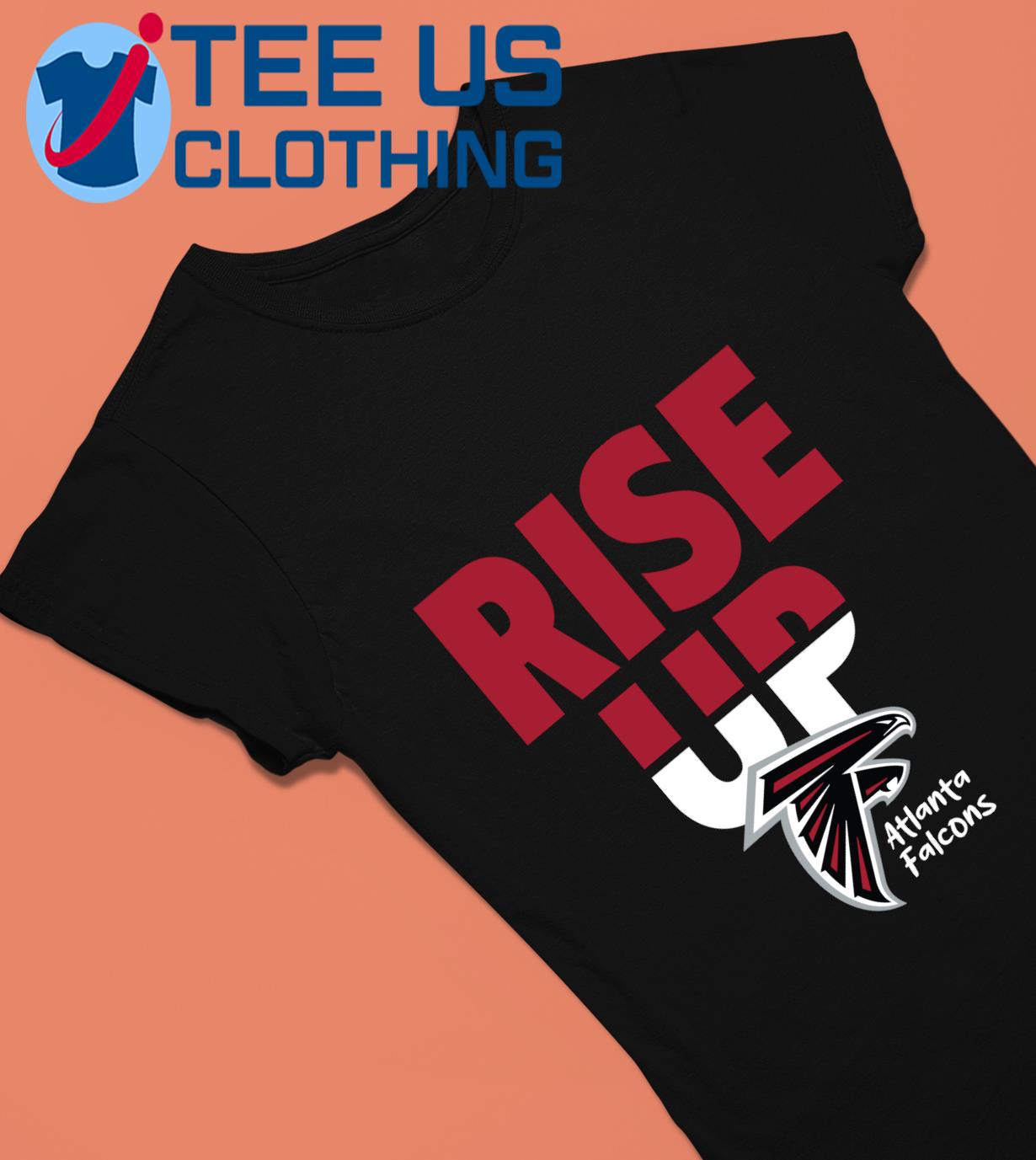 Rise Up Logo Atlanta Falcons T-shirt, hoodie, sweater, long sleeve