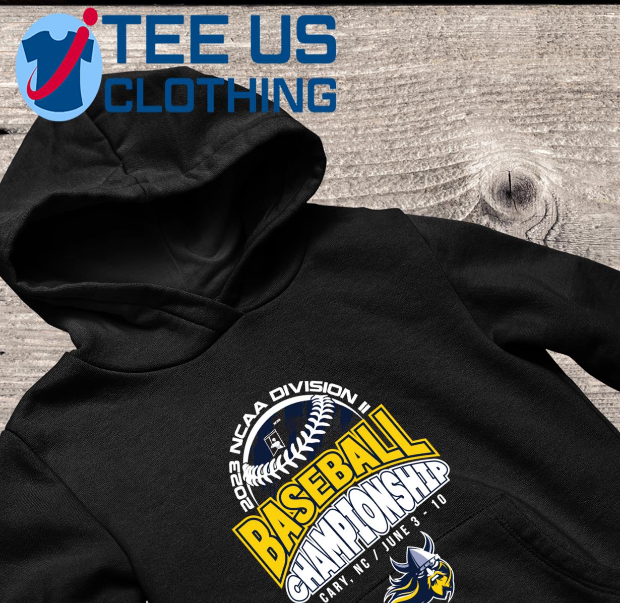 Official Augustana Vikings 2023 NCAA Division II baseball championship shirt,  hoodie, sweater, long sleeve and tank top