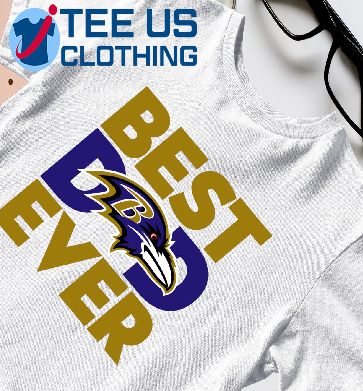 Best Dad Ever NFL Baltimore Ravens shirt, hoodie, sweater, long