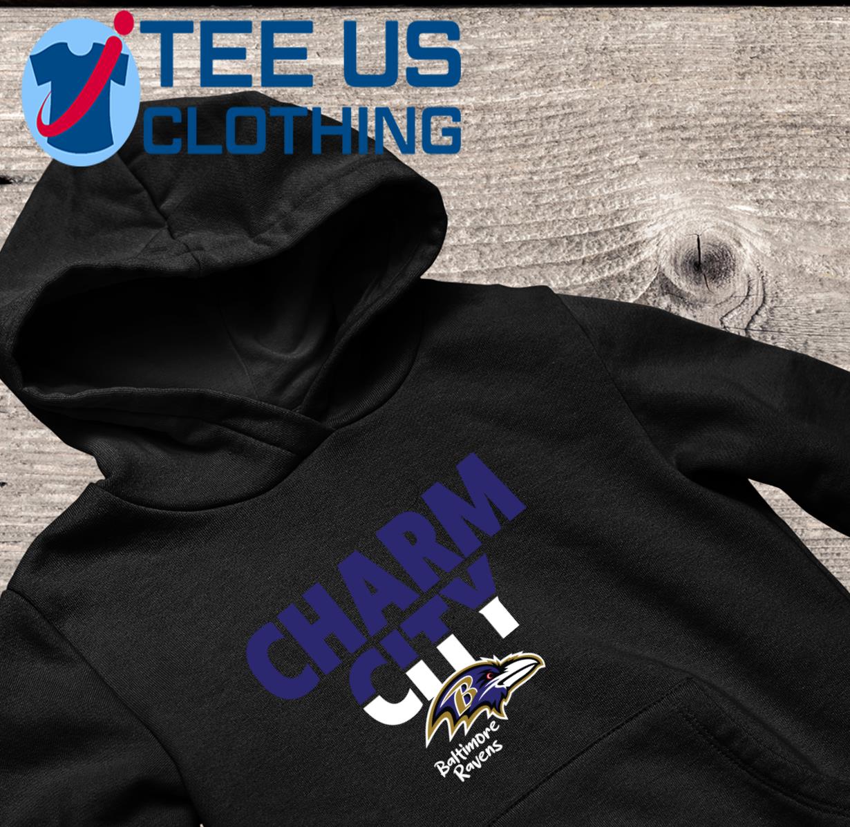 Baltimore Ravens Charm City Logo shirt, hoodie, sweater, long sleeve and  tank top