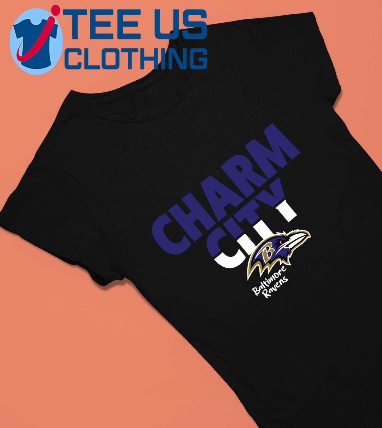 Baltimore Ravens Charm City Logo 2023 shirt, hoodie, sweater, long