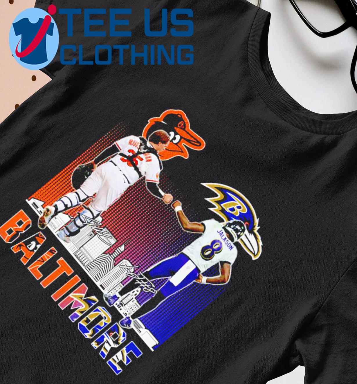 Baltimore Ravens Orioles Jackson Adley Rutschman T Shirt, hoodie, sweater,  long sleeve and tank top