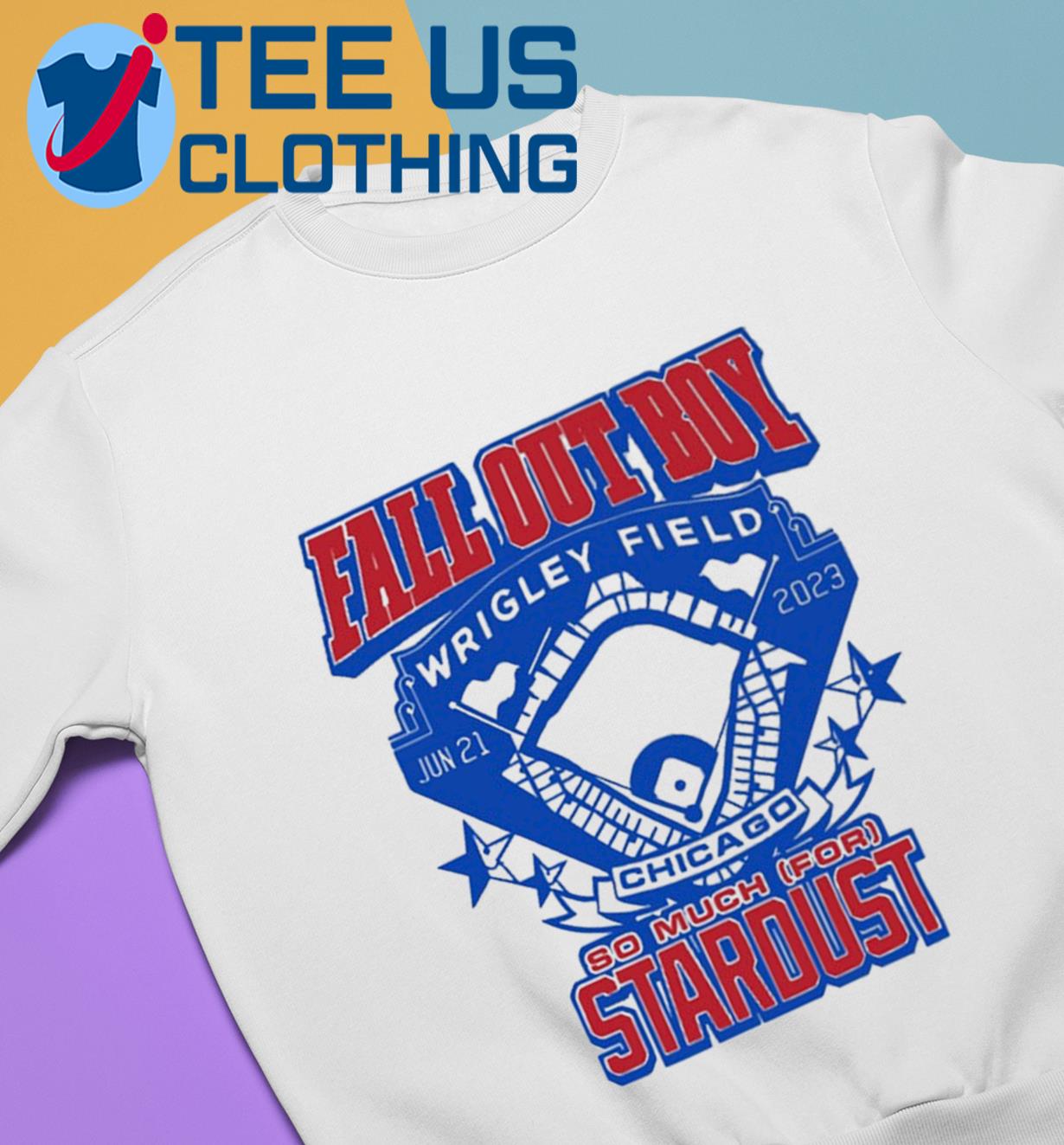 Official fall Out Boy Wrigley Field Chicago So Much For Stardust Shirt,  hoodie, sweater, long sleeve and tank top