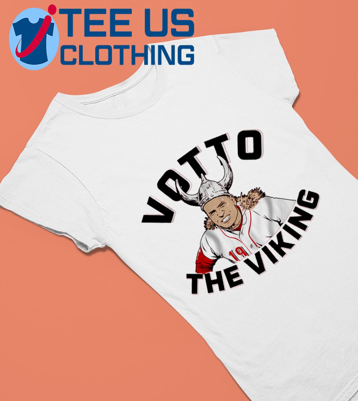 Breaking T Merch Cincinnati Reds Joey Votto The Vking Hoodied Sweatshirt -  Limotees