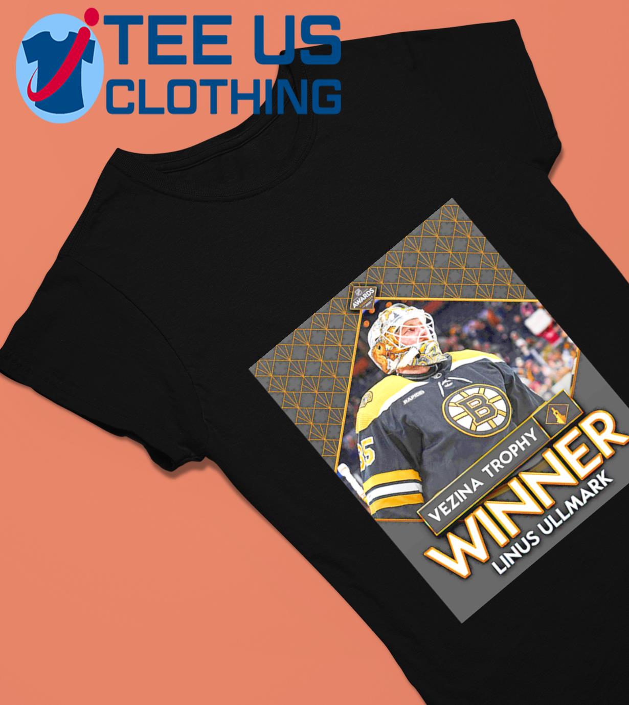 Official linus Ullmark Boston Bruins 2023 Vezina Trophy Winner T-shirt,  hoodie, sweater, long sleeve and tank top