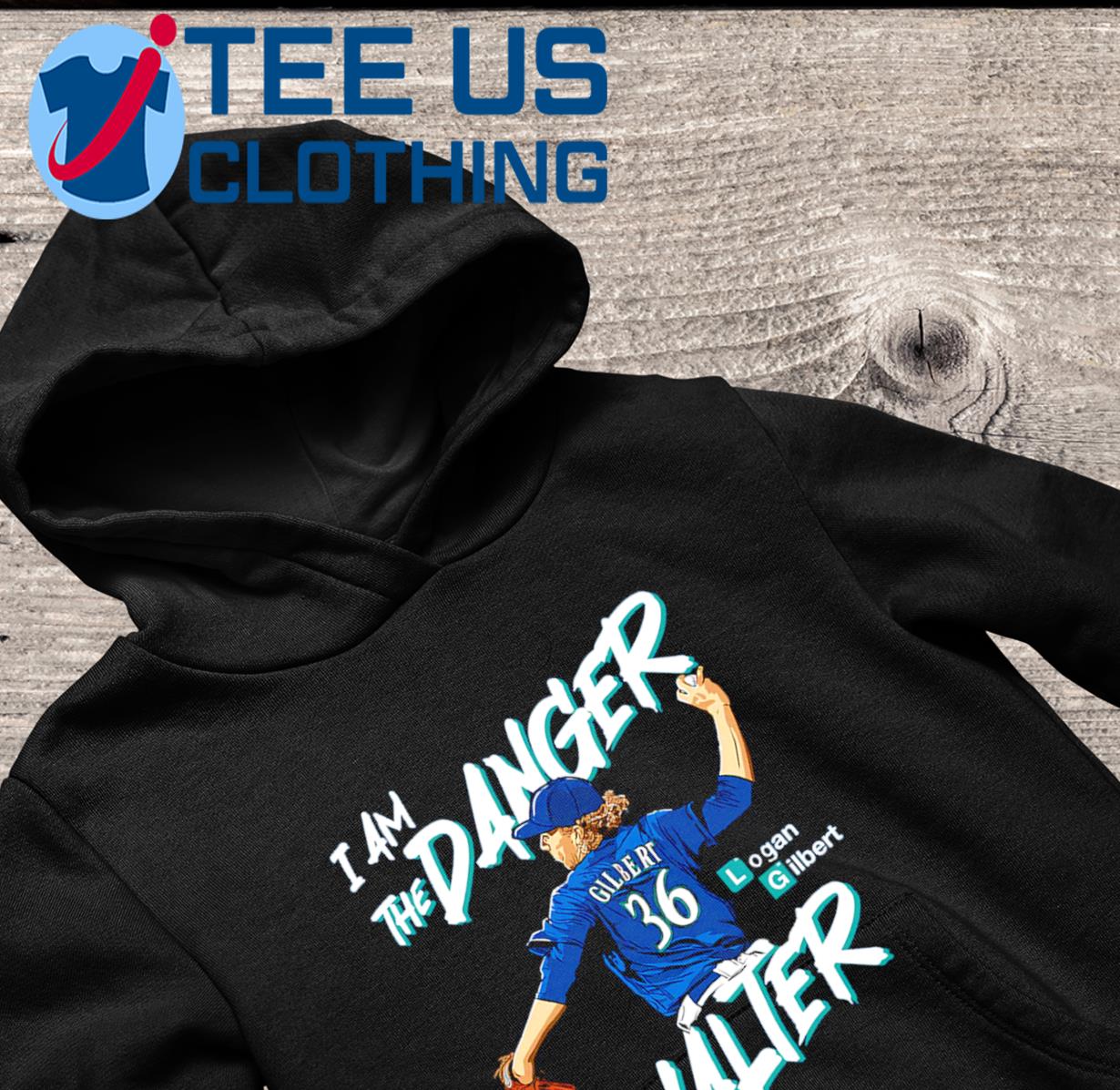Logan Gilbert Seattle Mariners I Am The Danger Walter Shirt