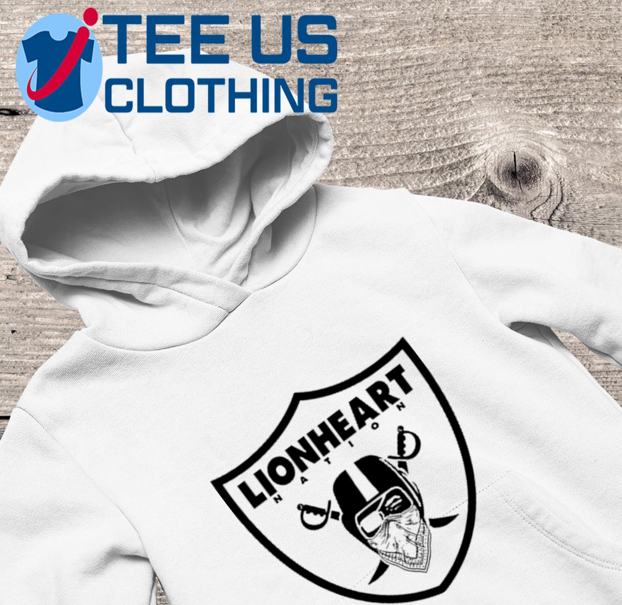 LA Raiders lionheart nation shirt, hoodie, sweater, long sleeve and tank top