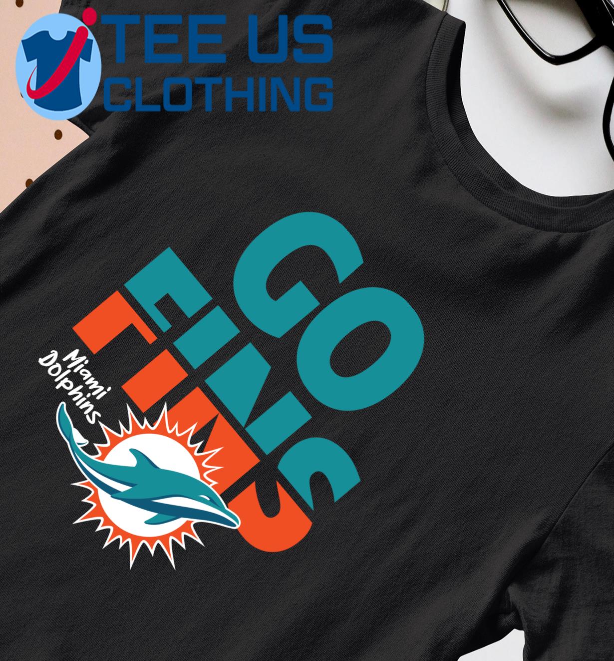 Miami Dolphins go Fins logo 2023 T-shirt, hoodie, sweater, long sleeve and  tank top