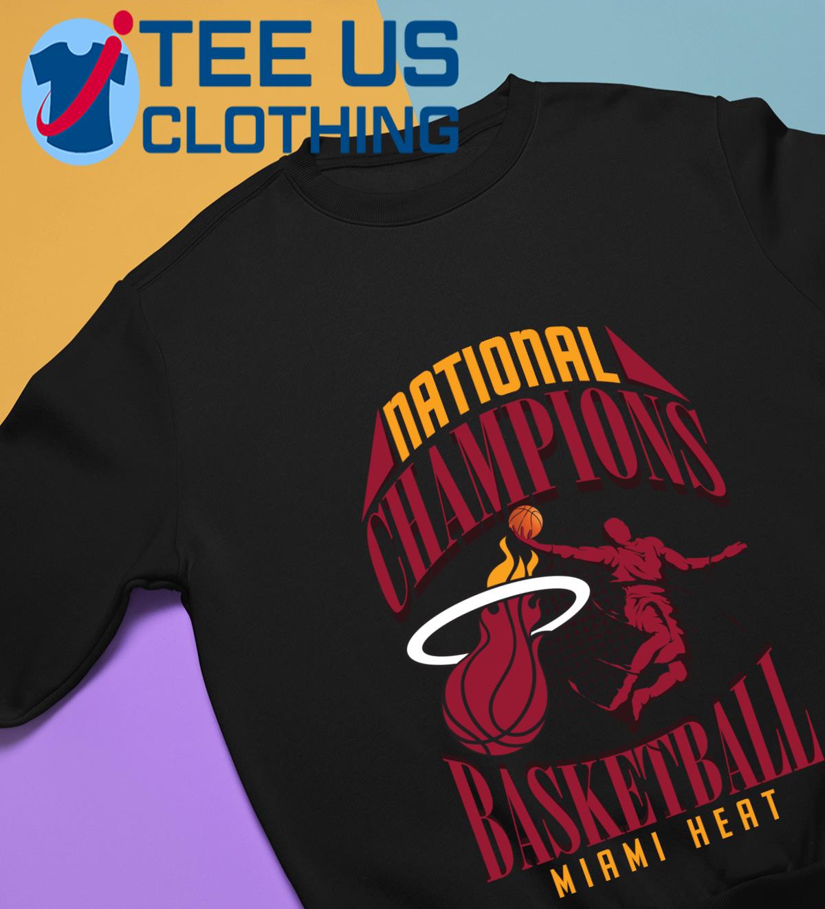 Miami Heat 2023 national basketball Champions team logo shirt