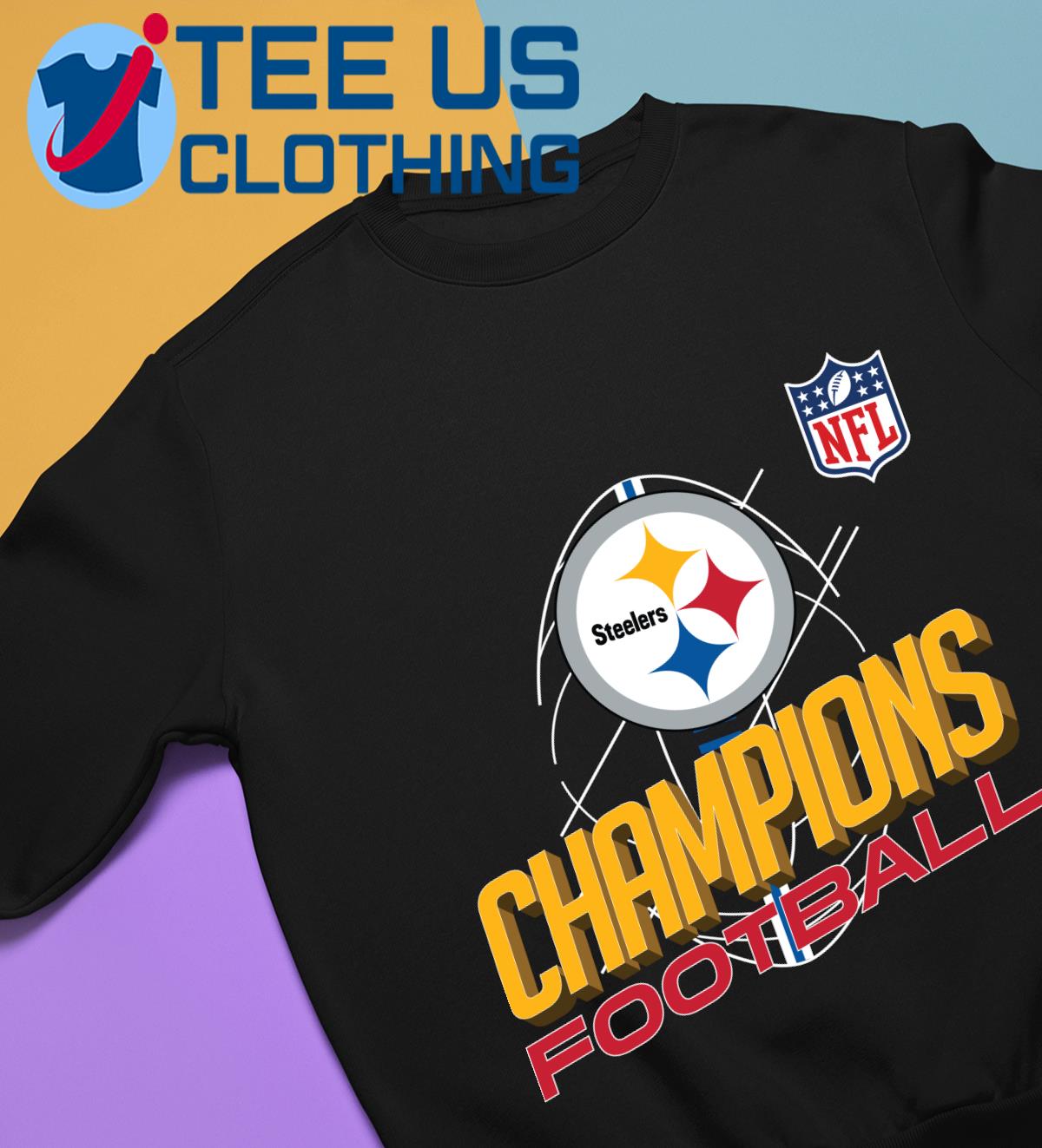 Pittsburgh Steelers NFL Champions Football 2023 logo shirt, hoodie,  sweater, long sleeve and tank top