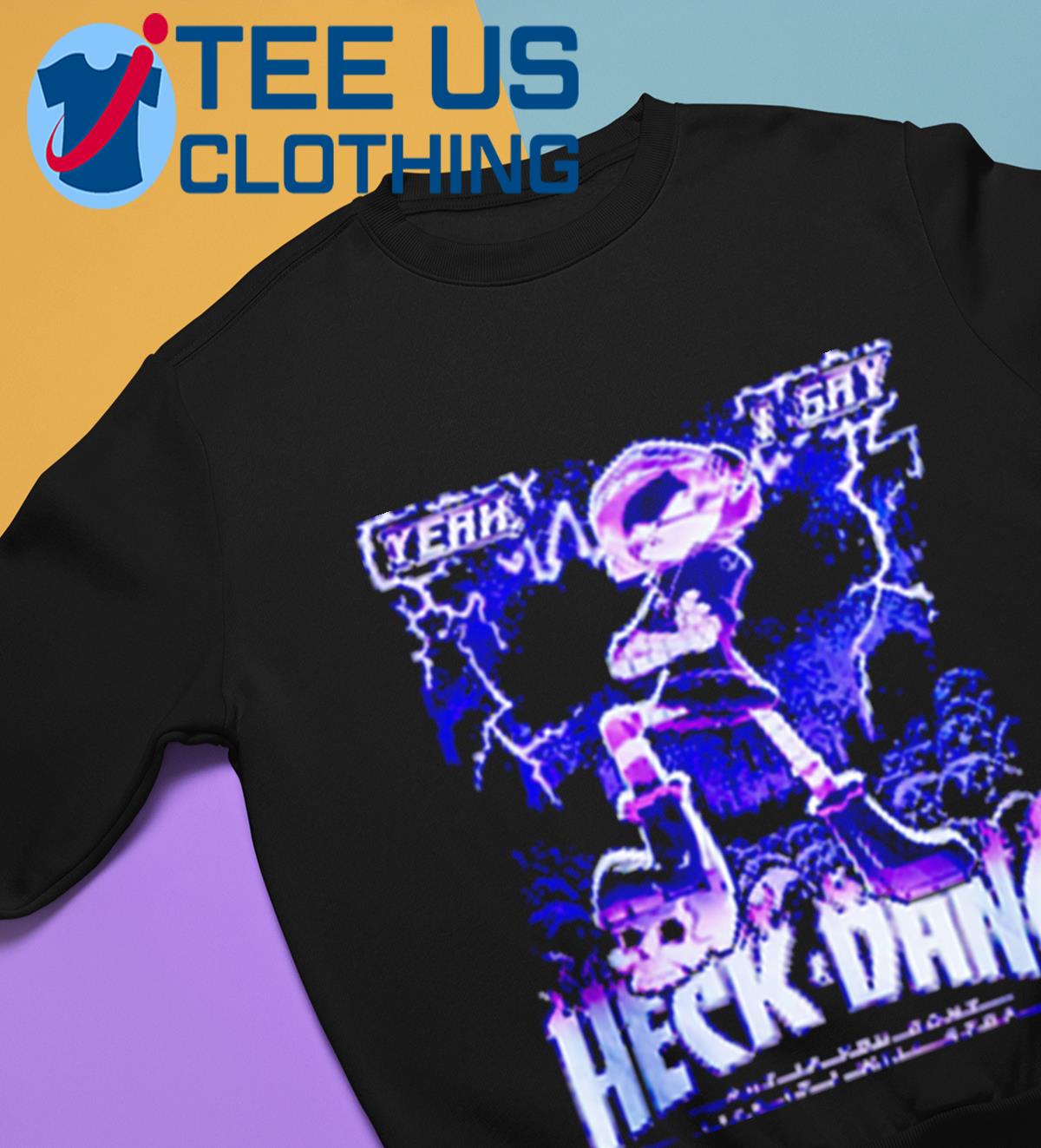 Murder Drones Glitch Productions Yeah I Say Uzi Heck Dang T Shirt, hoodie,  sweater and long sleeve