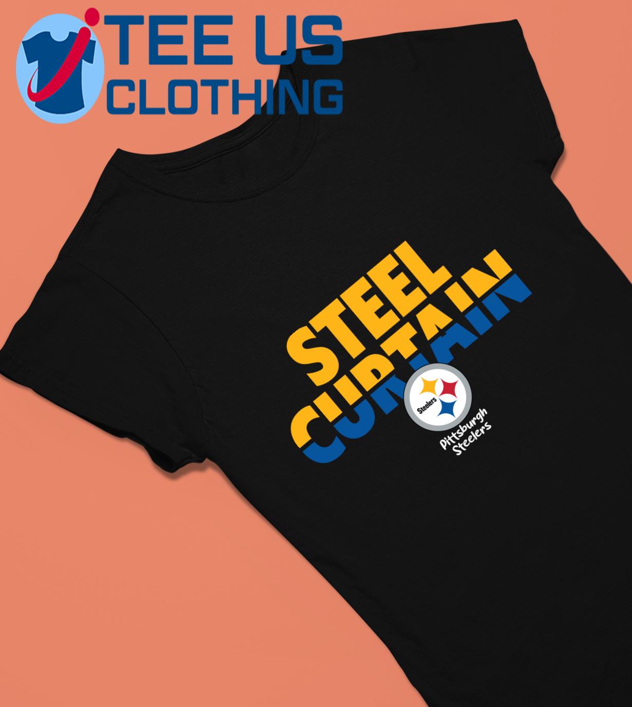 Steel Curtain Logo Pittsburgh Steelers shirt, sweater, hoodie, sweater,  long sleeve and tank top