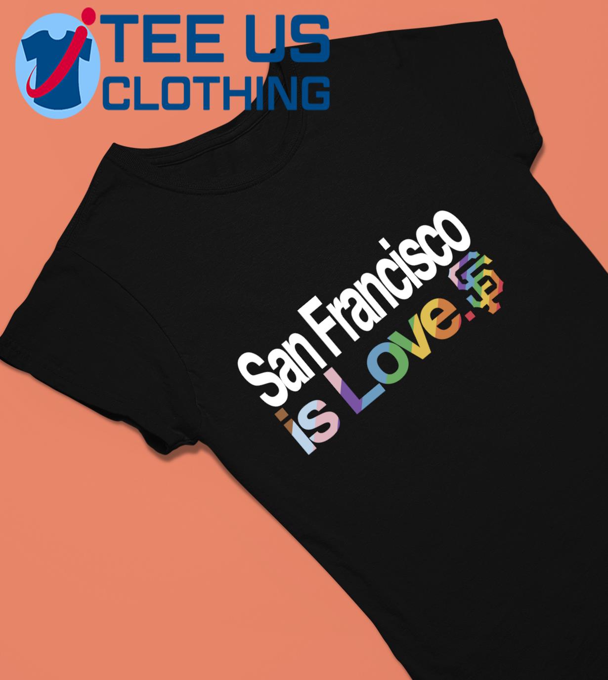 LGBTQ+ San Francisco Giants is love pride logo 2023 T-shirt, hoodie,  sweater, long sleeve and tank top