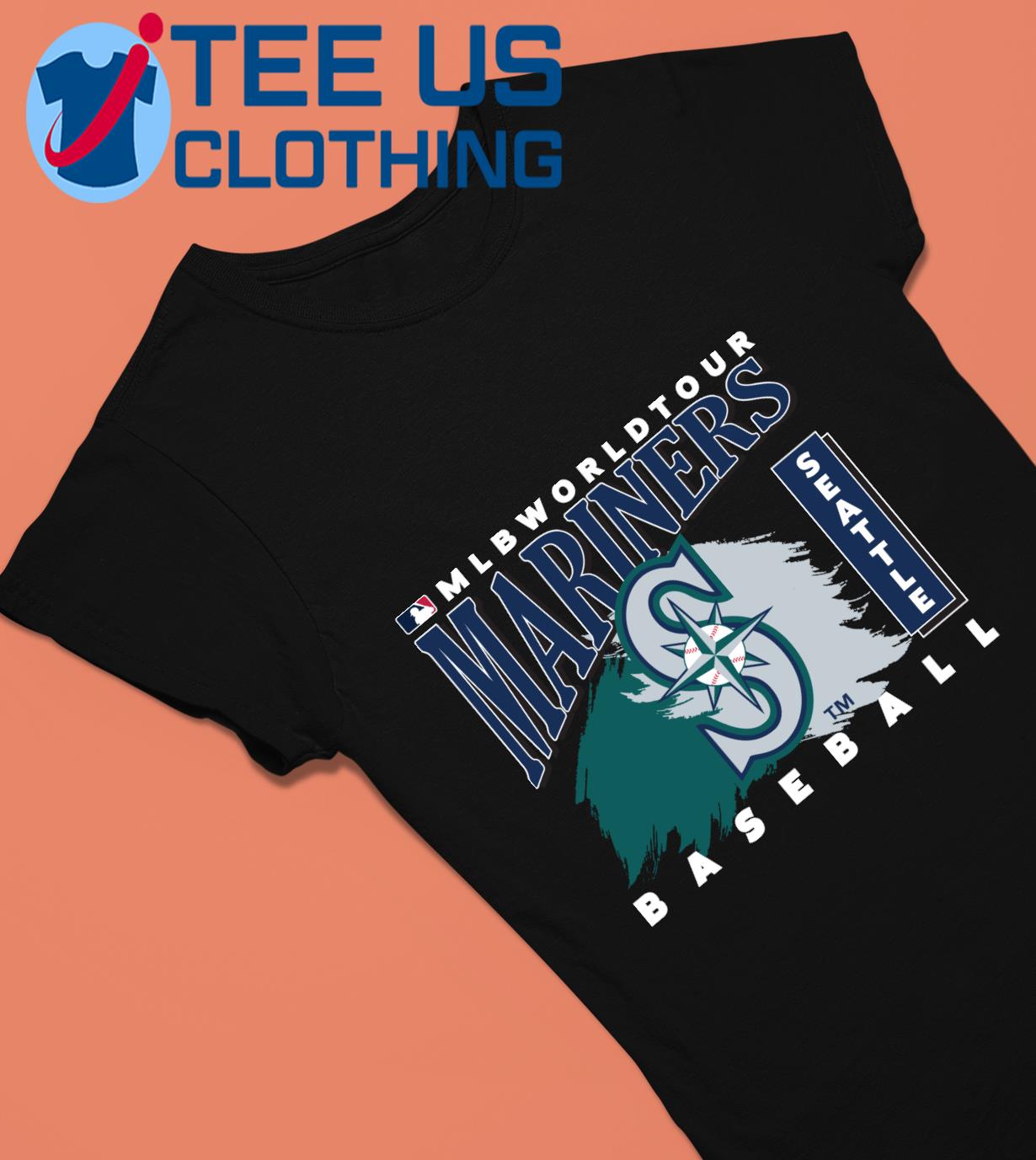 MLB World Tour Seattle Mariners logo T-shirt, hoodie, sweater, long sleeve  and tank top