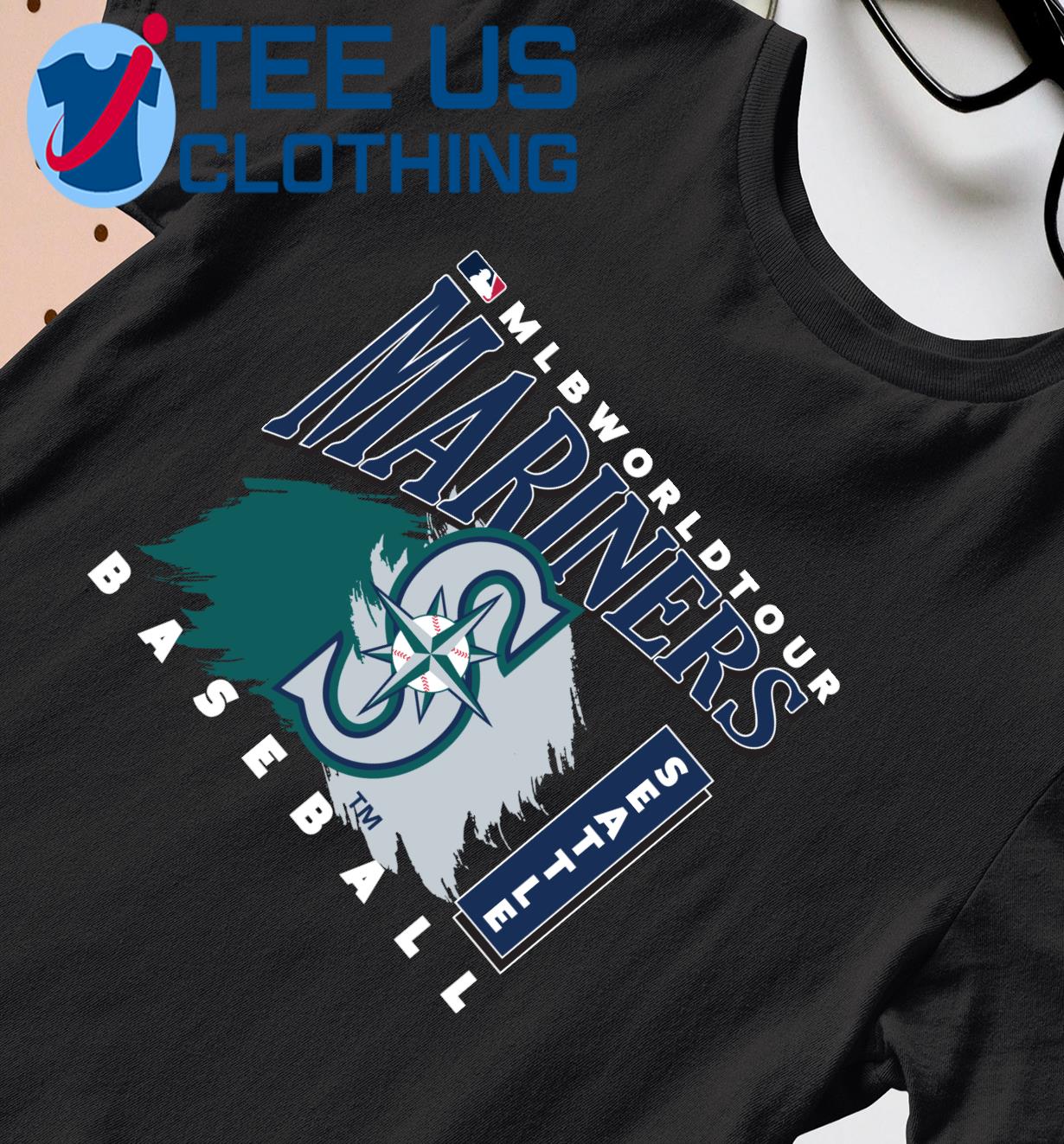 MLB World Tour Seattle Mariners logo T-shirt, hoodie, sweater, long sleeve  and tank top