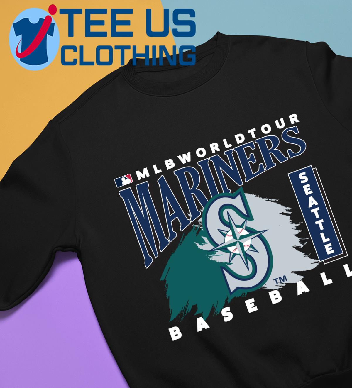 MLB World Tour Seattle Mariners baseball logo 2023 shirt, hoodie, sweater,  long sleeve and tank top