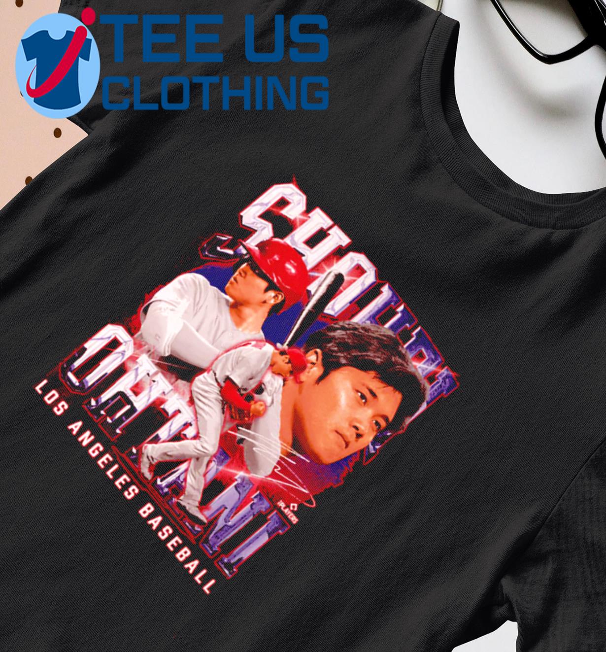 Shohei Ohtani Baseball Tee Shirt, Los Angeles Baseball Men's Baseball T- Shirt