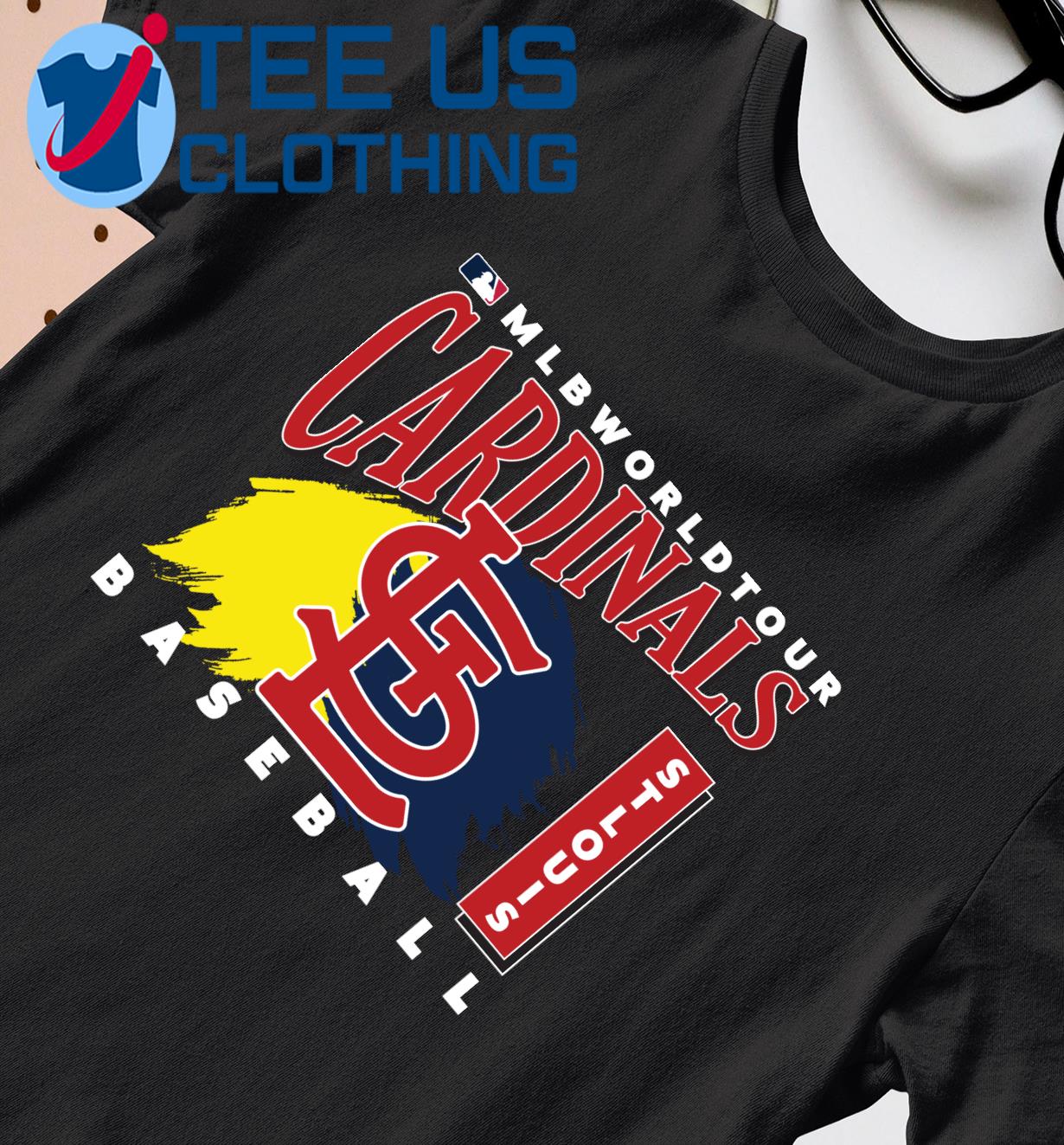 MLB World Tour St. Louis Cardinals logo T-shirt, hoodie, sweater, long  sleeve and tank top