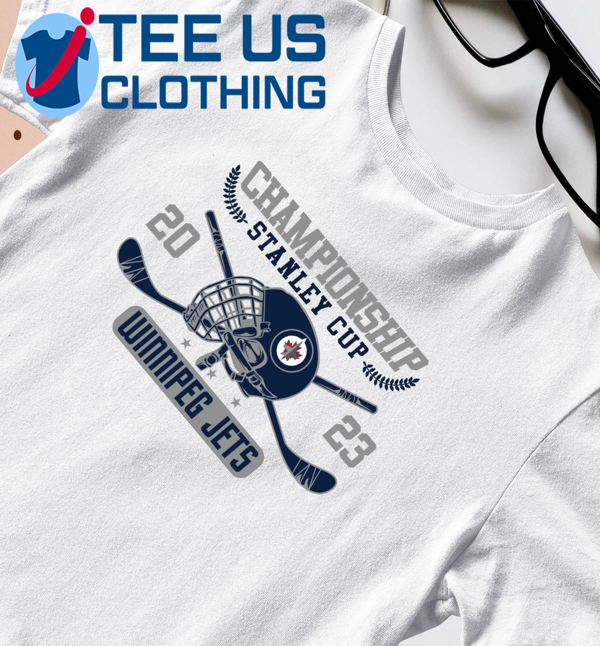 Winnipeg Jets Ice Hockey 2023 Championship Stanley Cup Logo T-shirt,Sweater,  Hoodie, And Long Sleeved, Ladies, Tank Top