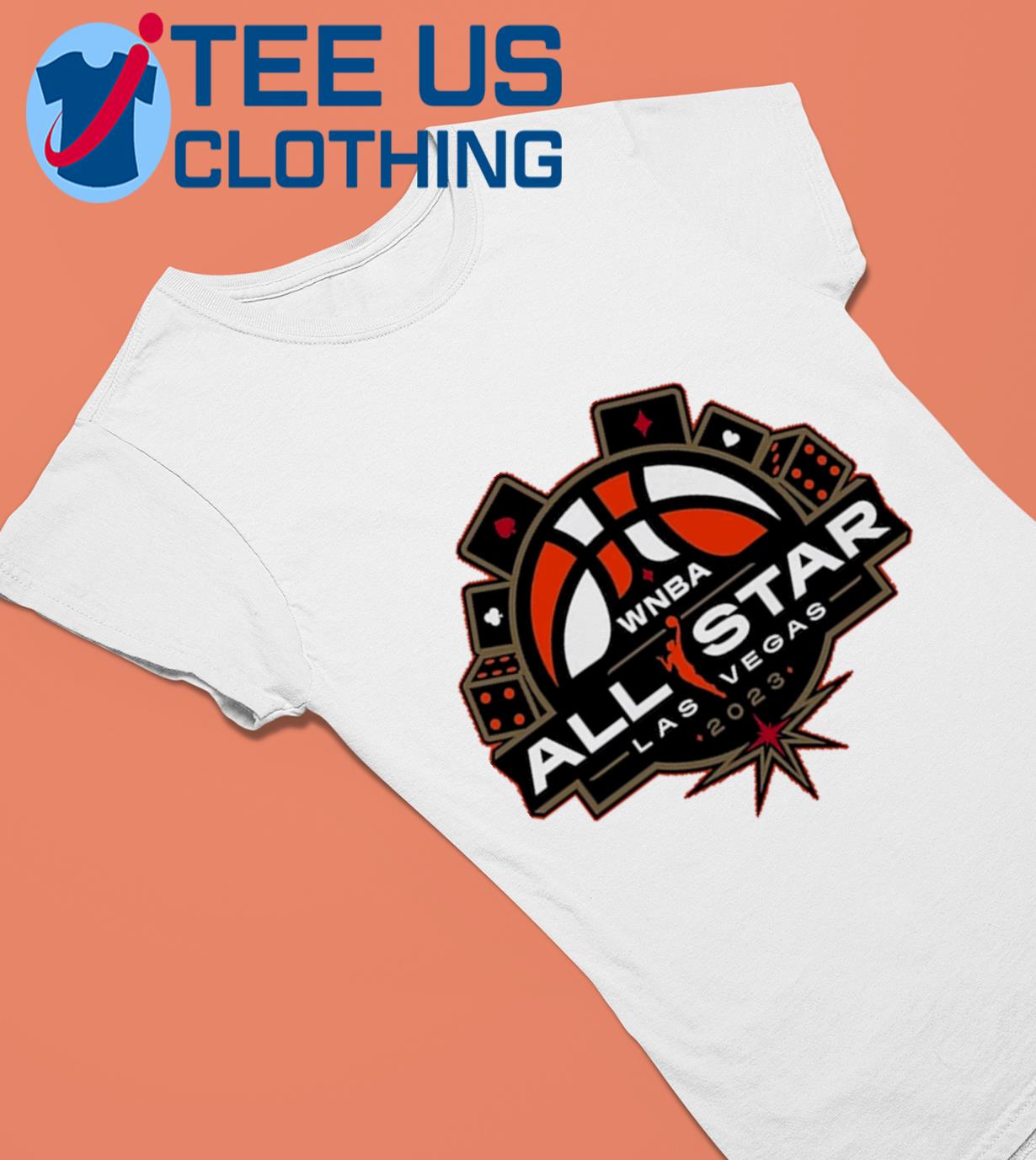 2023 Wnba All-star Game Primary Logo T-shirt