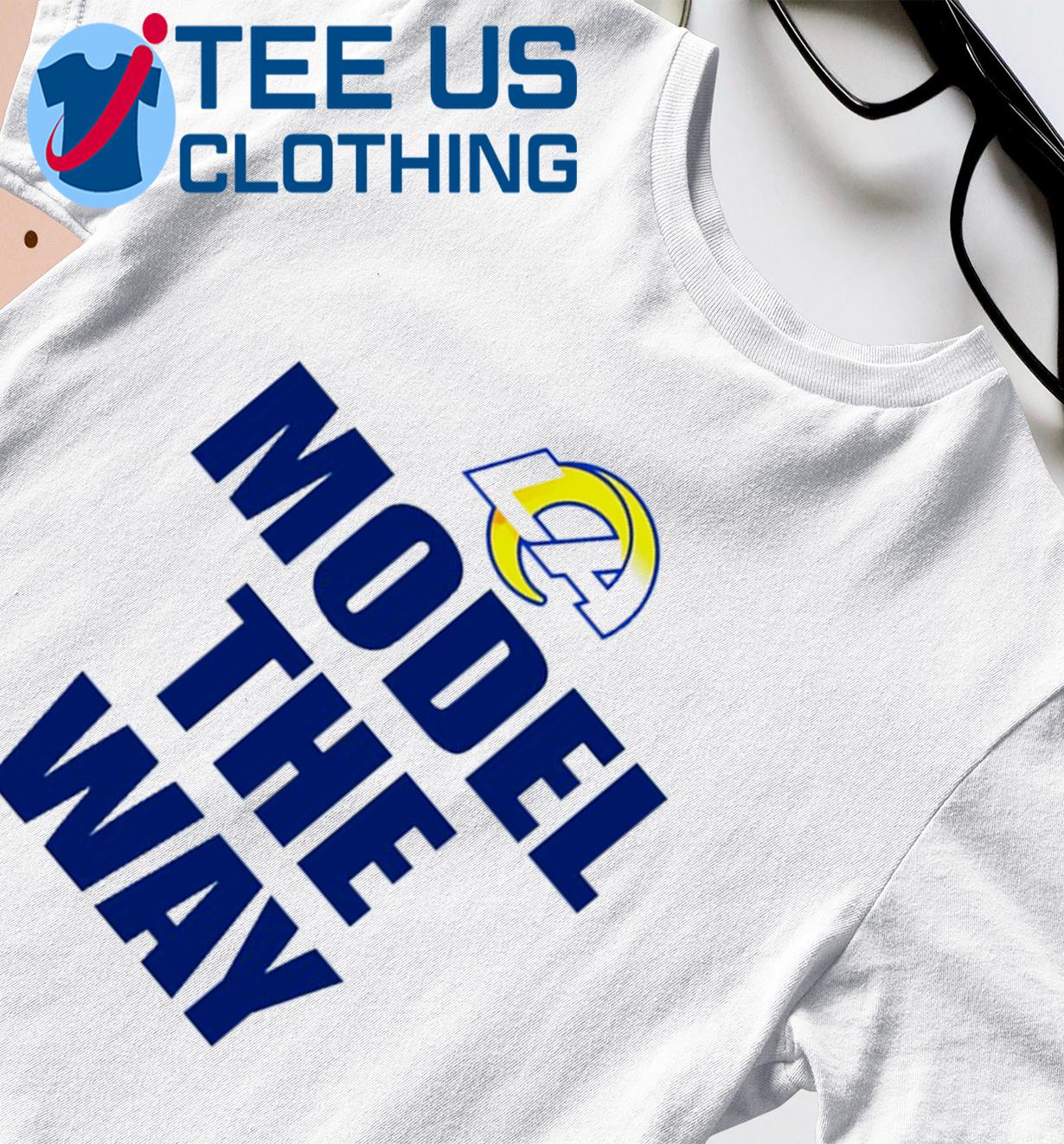 Andrew siciliano model the way los angeles rams shirt, hoodie, sweater,  long sleeve and tank top