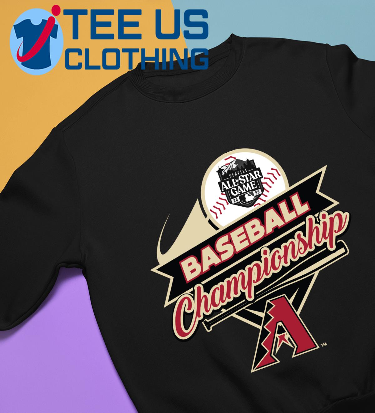 Arizona Diamondbacks Seattle All Star Game 2023 Baseball Championship logo  shirt, hoodie, sweater, long sleeve and tank top