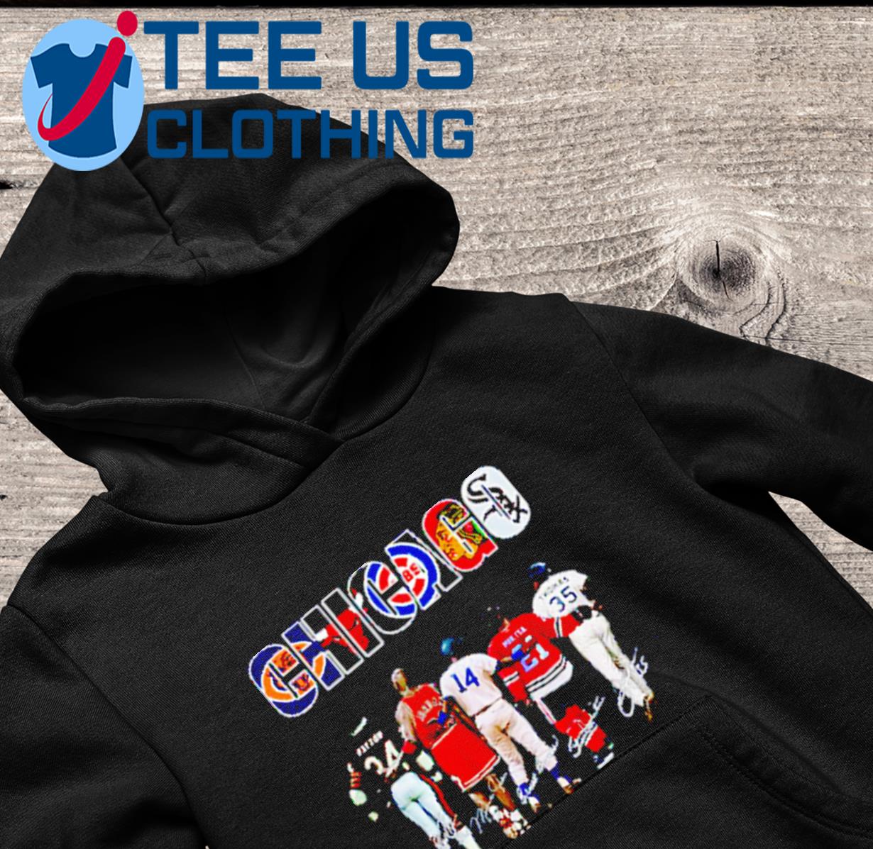 Chicago Bear Cubs White Sox Blackhawks Bulls Legends Team T Shirt, hoodie,  sweater, long sleeve and tank top