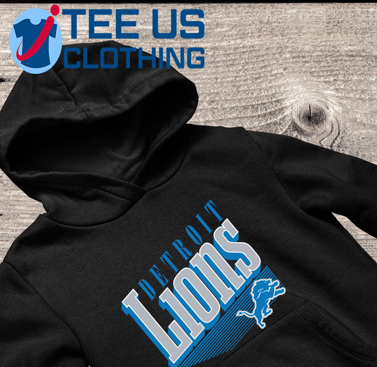 Blue Detroit Lions logo funny 2023 T-shirt, hoodie, sweater, long sleeve  and tank top