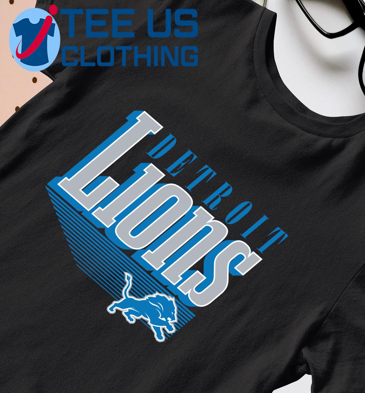 Blue Detroit Lions logo funny 2023 T-shirt, hoodie, sweater, long