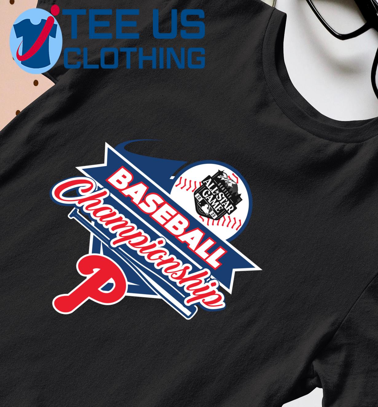 Philadelphia Phillies Seattle All-star game 2023 baseball Championship logo  T-shirt, hoodie, sweater, long sleeve and tank top