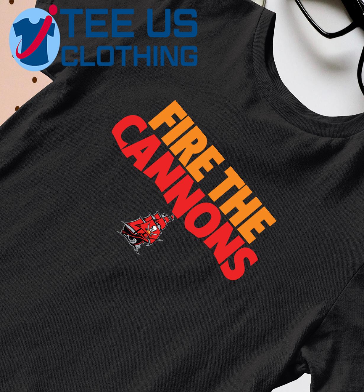 Fire The Cannons Logo Tampa Bay Buccaneers shirt, hoodie, sweater, long  sleeve and tank top