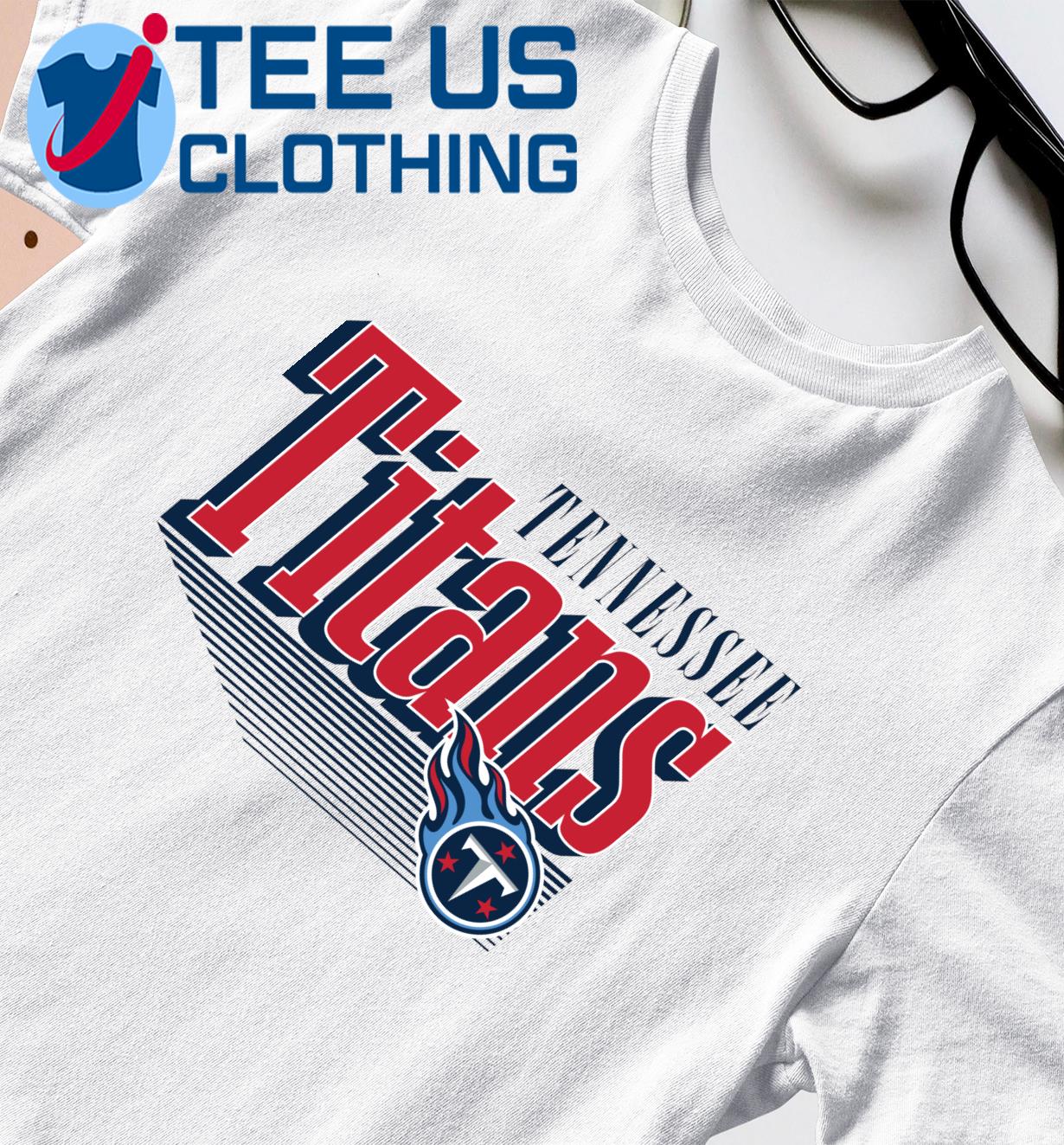 NEW FASHION 2023 Tennessee Titans T-Shirt graphic heart ECG line