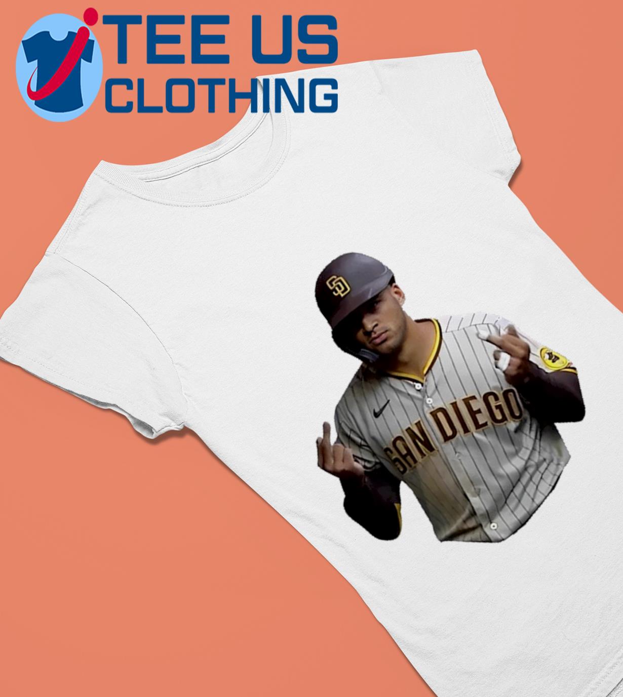 Fernando Tatis Jr. #23 San Diego Padres wearing grish flipping someone off  shirt, hoodie, sweater and v-neck t-shirt