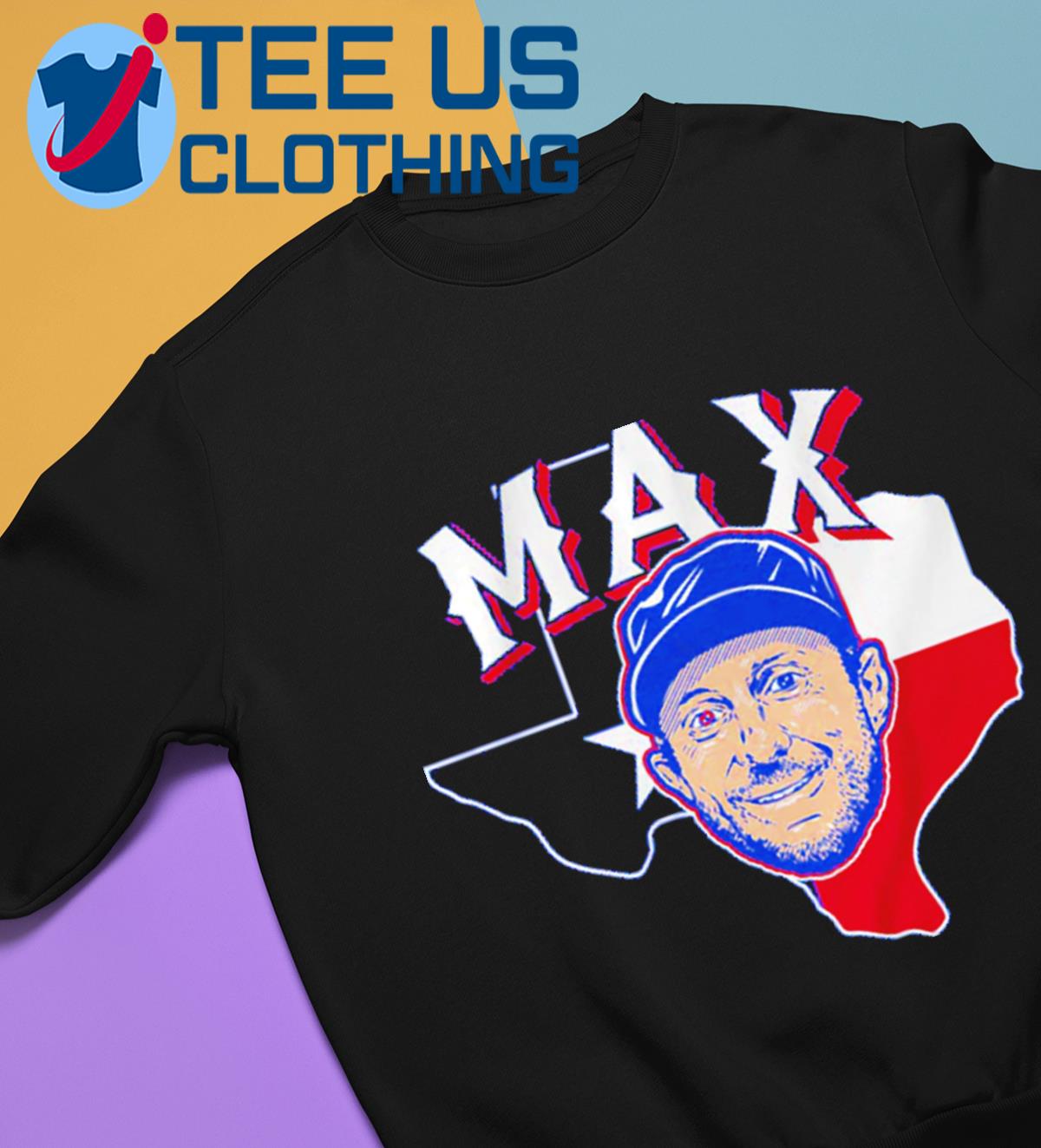 Official Max Scherzer Texas Face Tee Shirt, hoodie, sweater, long sleeve  and tank top