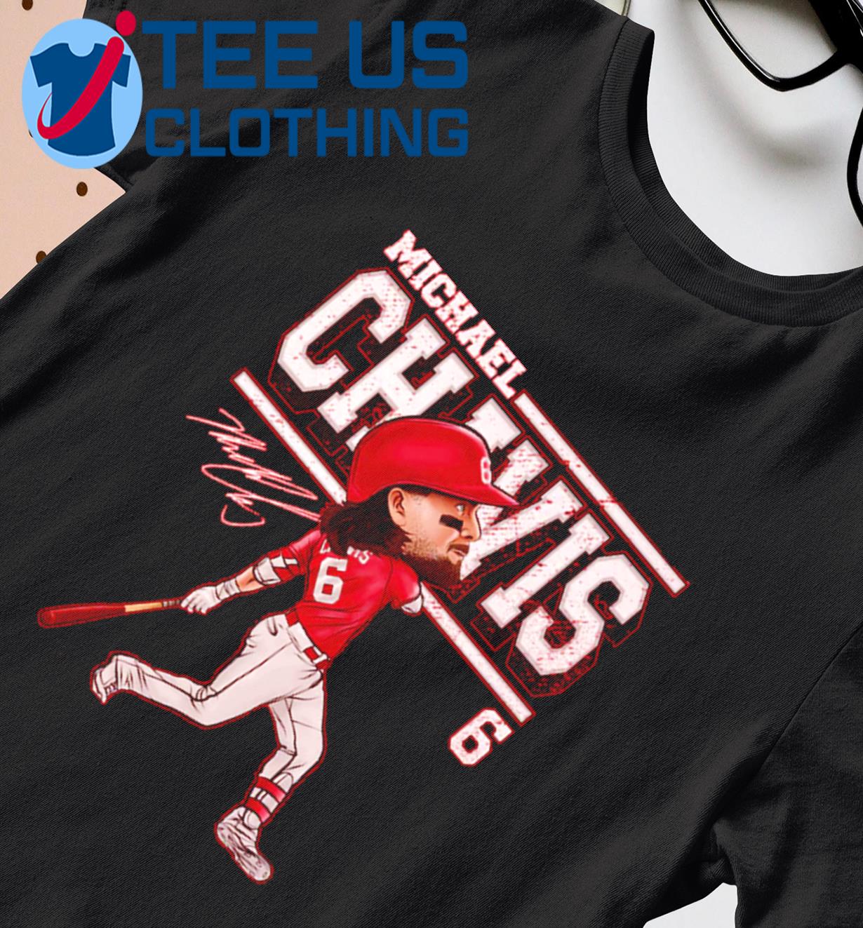 Michael Chavis Washington Nationals Cartoon signature shirt, hoodie, sweater,  long sleeve and tank top