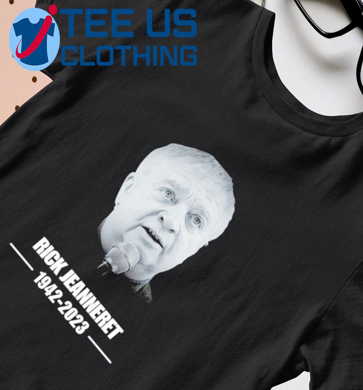 Rip Rick Jeanneret 1942 2023 photo design t-shirt, hoodie, sweater, long  sleeve and tank top
