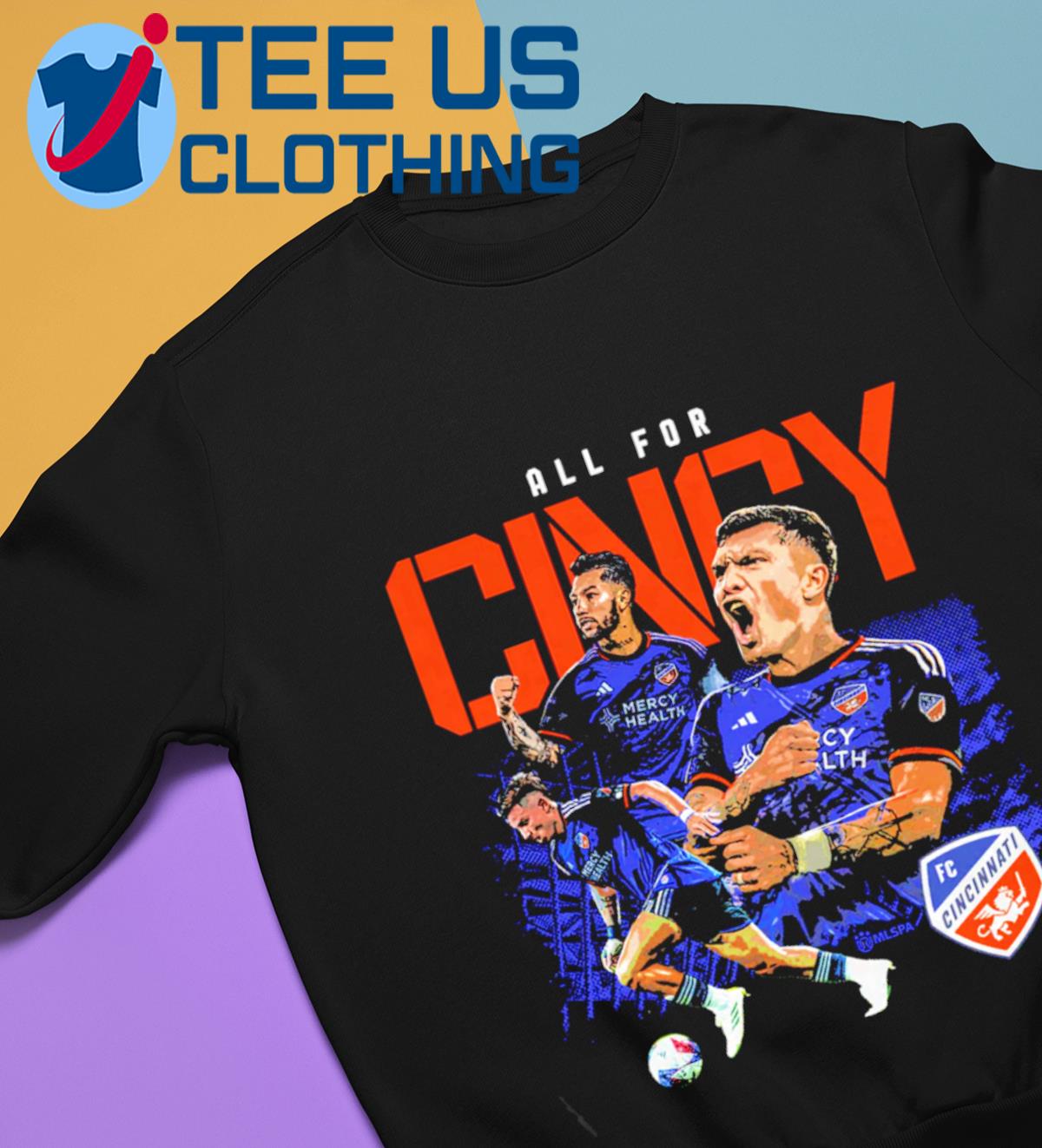 Fc Cincinnati Players All For Cincy Shirt