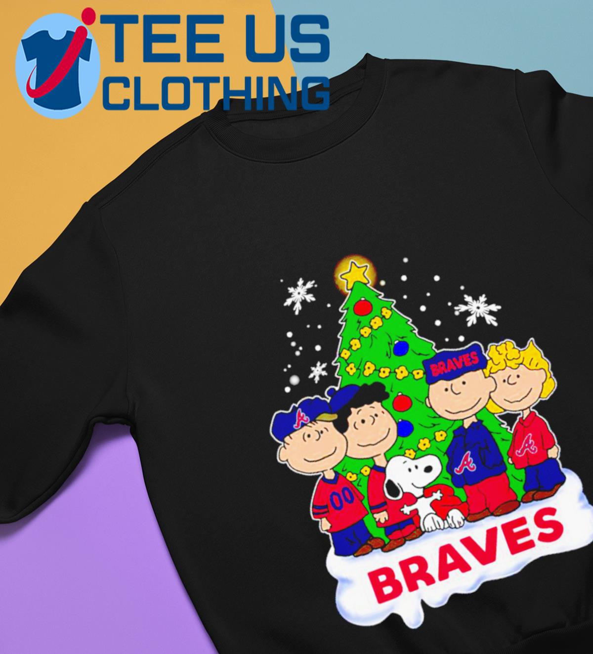 Atlanta Braves Snoopy Peanuts Christmas Shirt, hoodie, sweater, long sleeve  and tank top