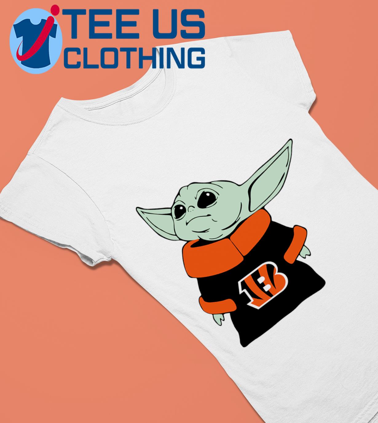 NFL Football Cincinnati Bengals Baby Yoda Star Wars Shirt Youth Sweatshirt