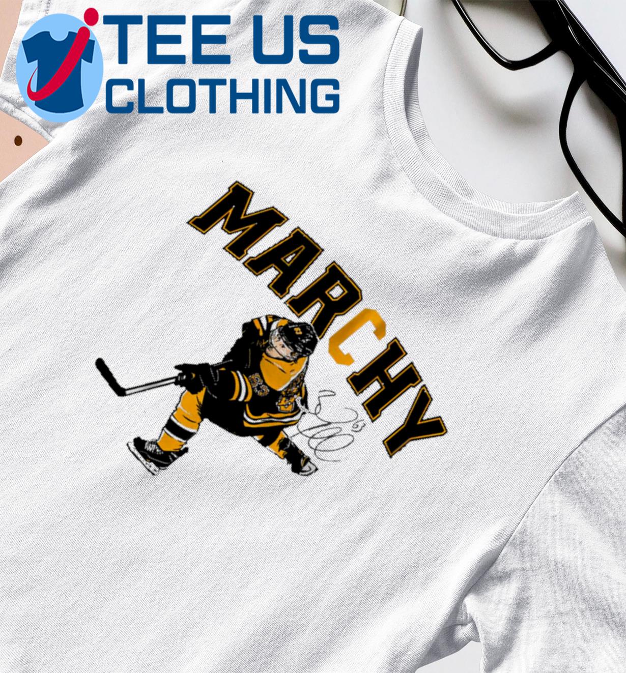 Brad Marchand Captain Marchy Tee Shirt