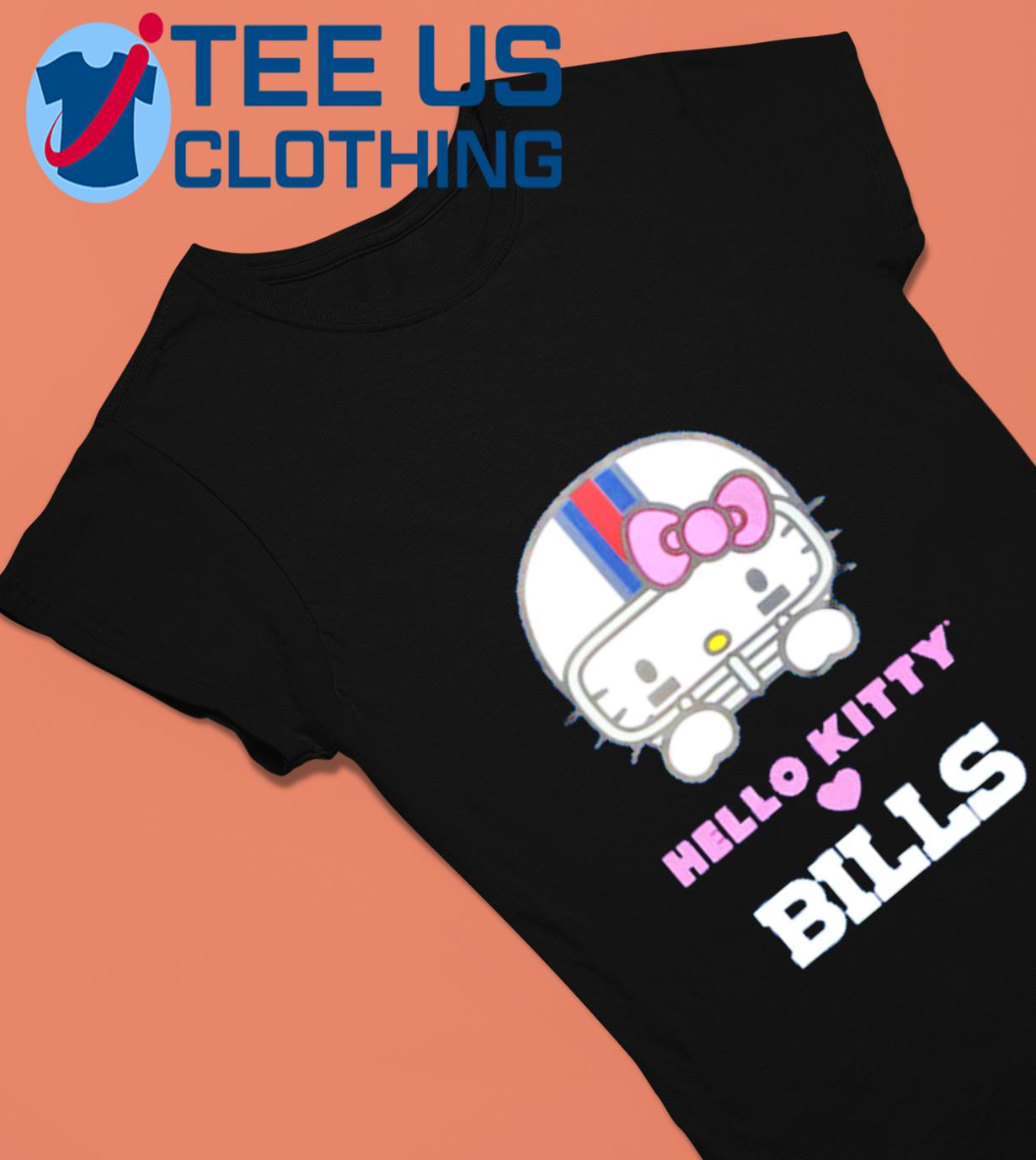 Hello bills hello kitty buffalo bills shirt, hoodie, sweater, long