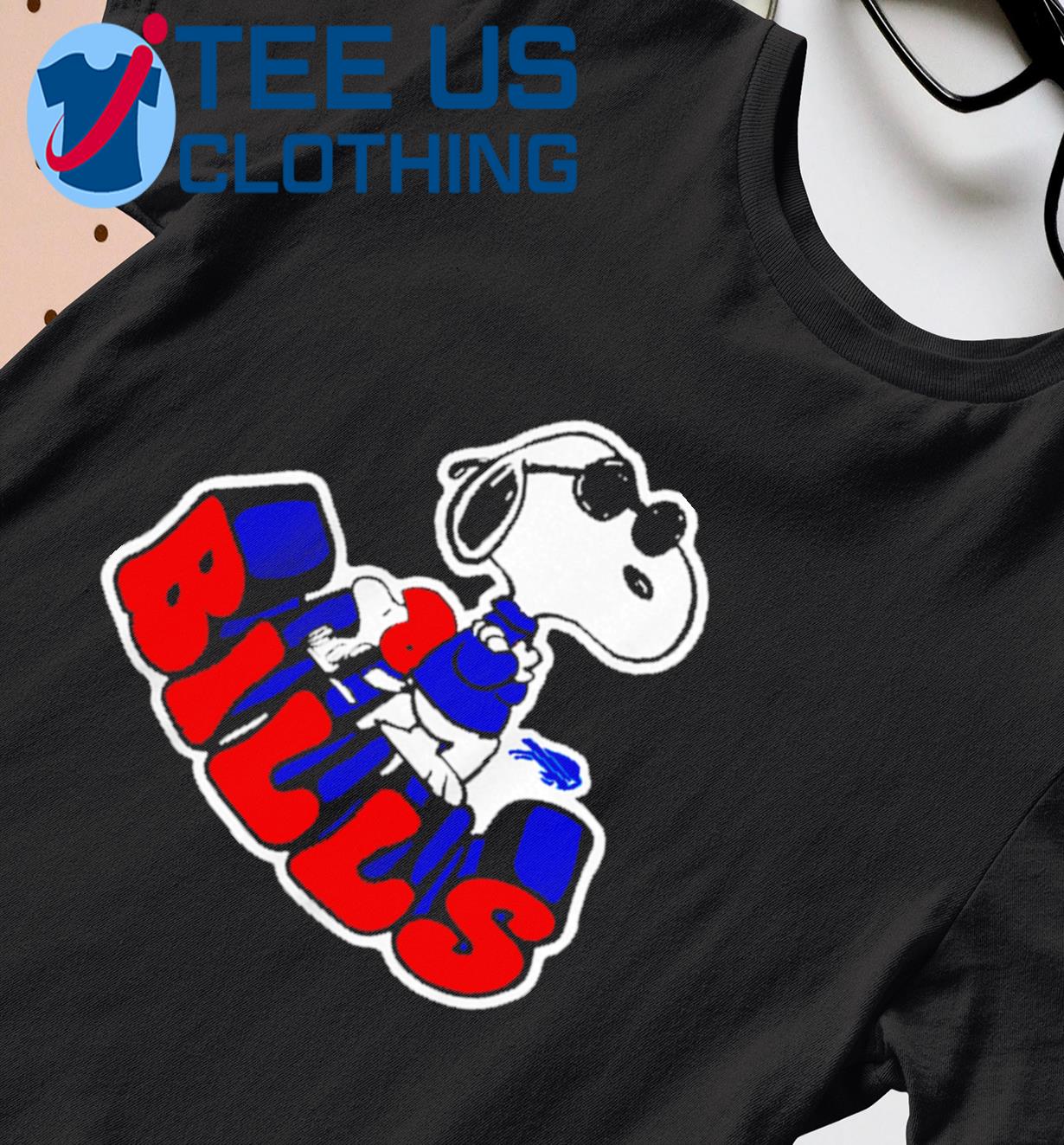 Joe Cool Snoopy Buffalo Bills T-Shirt - T-shirts Low Price