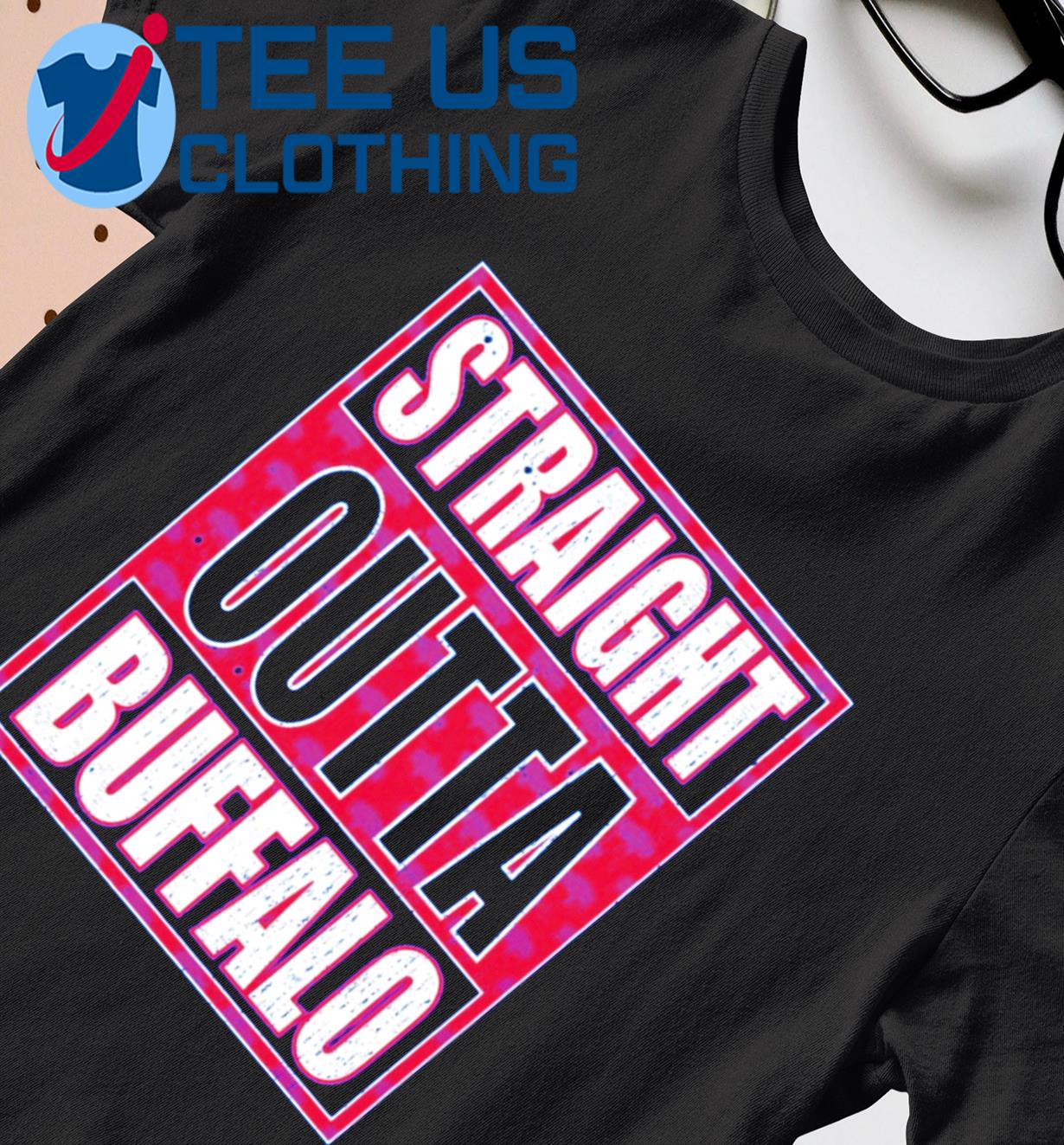 Buffalo Bills Shirt, Buffalo Bills Straight Outta Buffalo Vintage