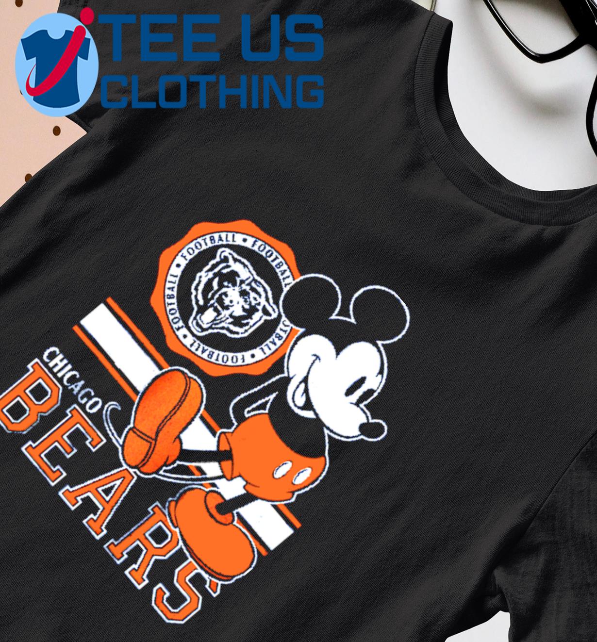 Chicago Bears NFL Football Gift Fr Fans Dabbing Mickey Disney