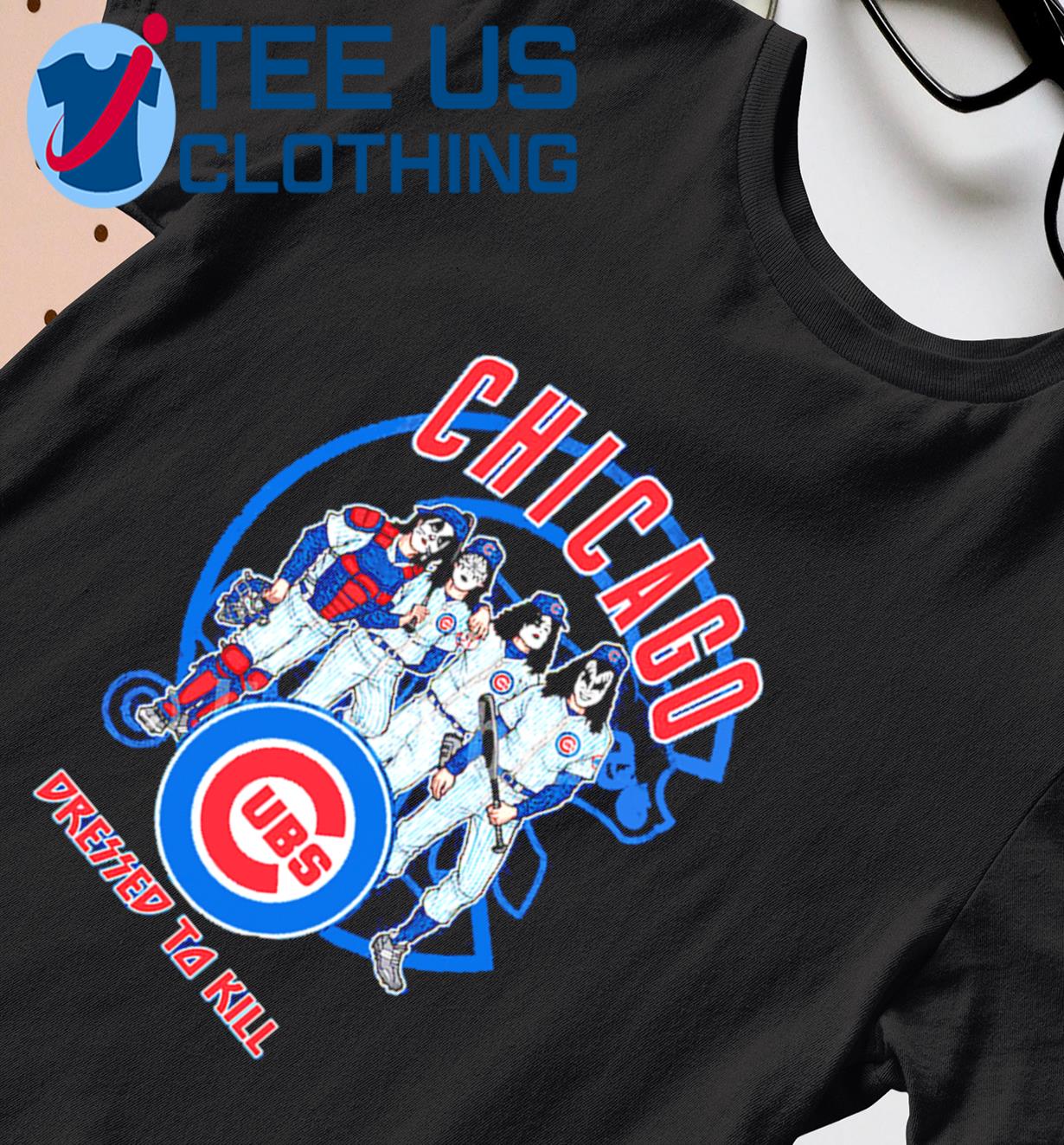 Chicago Cubs Kiss Dressed To Kill Shirt - High-Quality Printed Brand