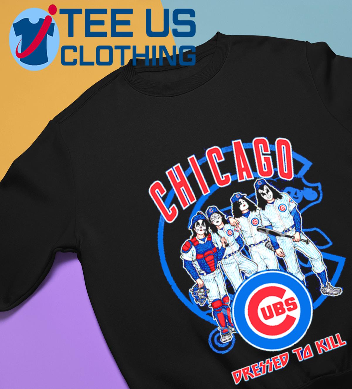 chicago cubs henley shirt