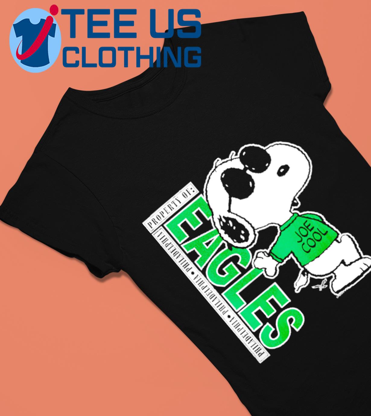 NFL Philadelphia Eagles T-shirt Joe Cool Snoopy