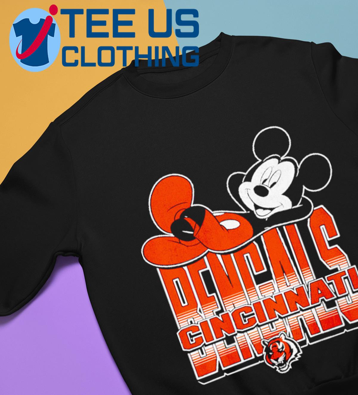 Cincinnati bengals disney mickey shirt, hoodie, longsleeve tee, sweater