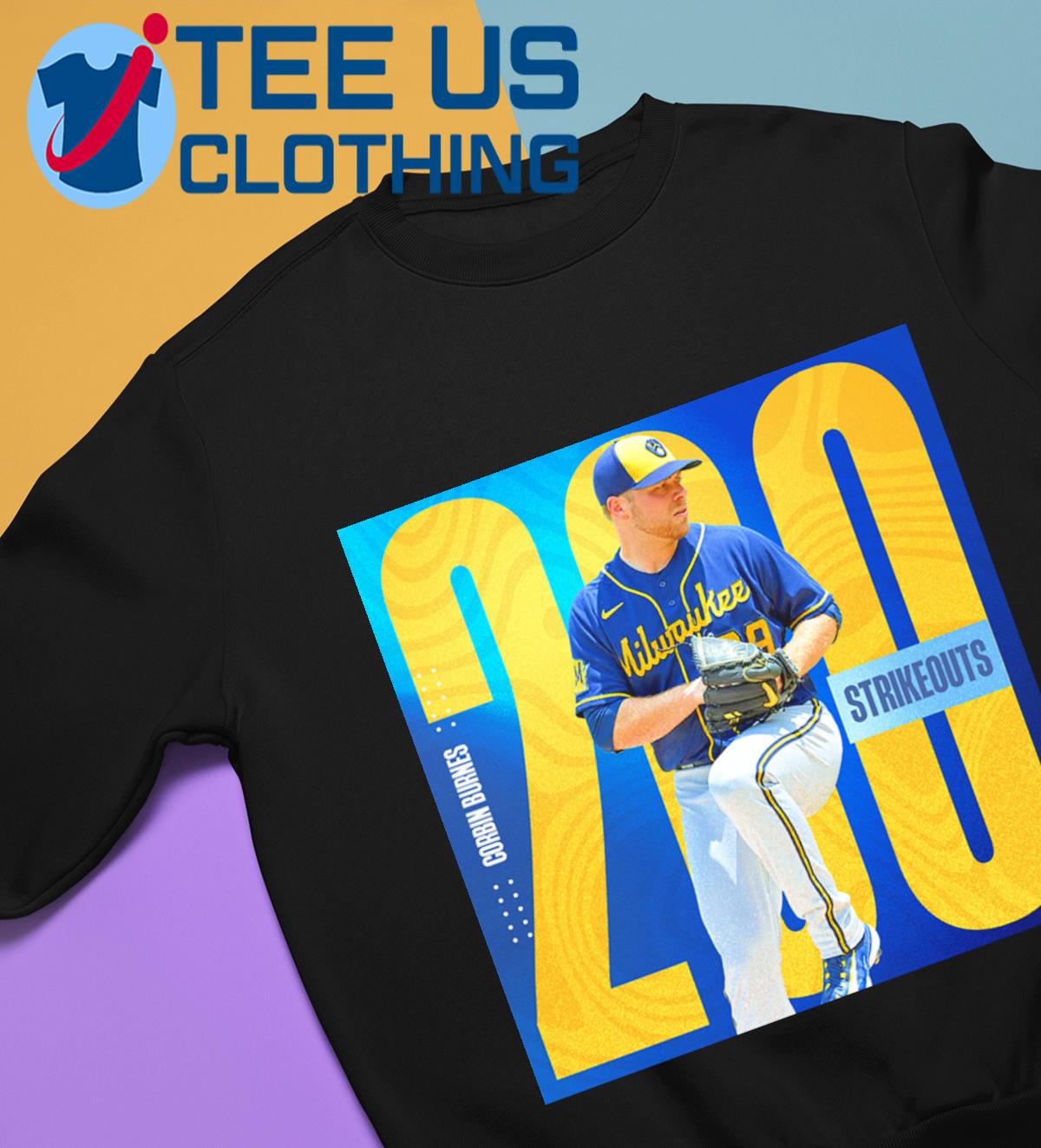 Corbin Burnes 200 Strikeouts Milwaukee Brewers T-Shirt, hoodie, sweater,  long sleeve and tank top